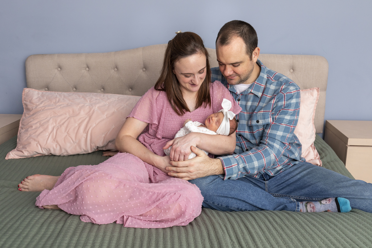 Mom, Dad and Baby Sister